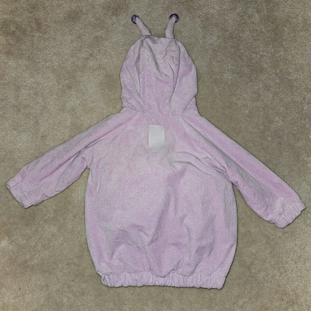 NEW Purple Butterfly Halloween Costume Baby 12-18 Months Pullover Only NO WINGS